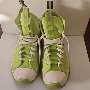 Converse Neon Lime High-Top Sneakers